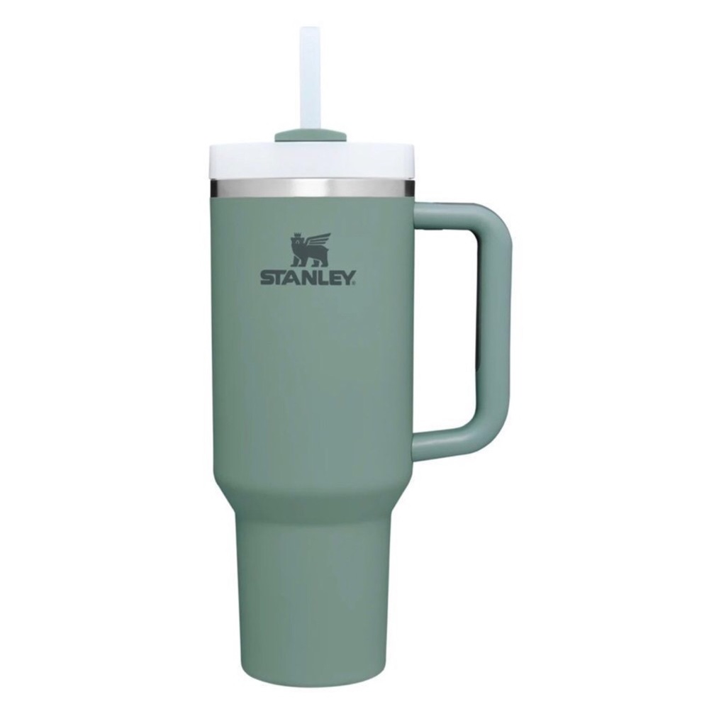 NWT Stanley Quencher H2.0 Flowstate Tumbler Soft Matte Shale 40 oz.